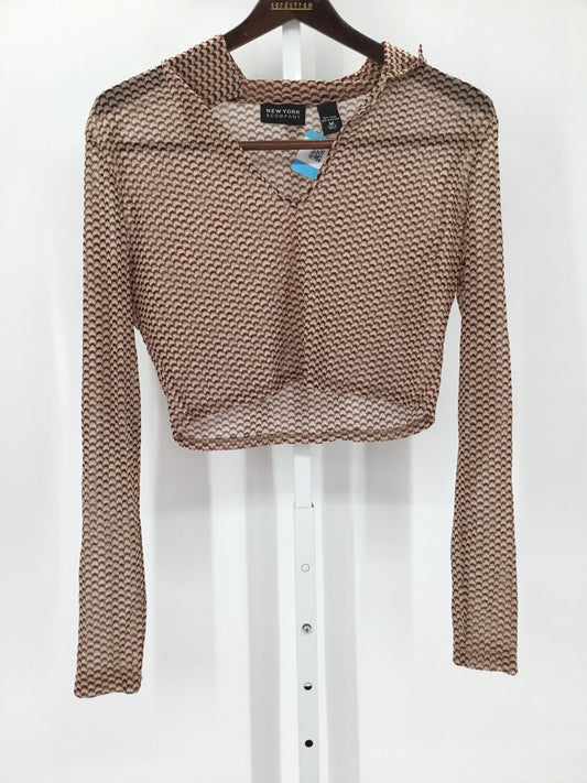 Vintage Brown Blouse