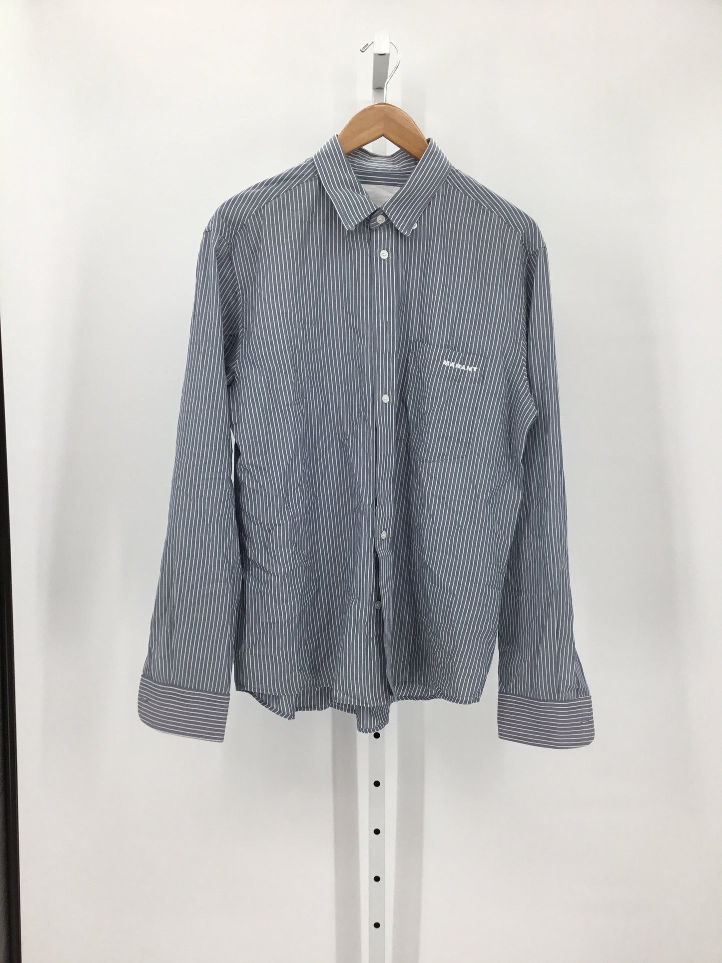 Vintage Gray Button-Down