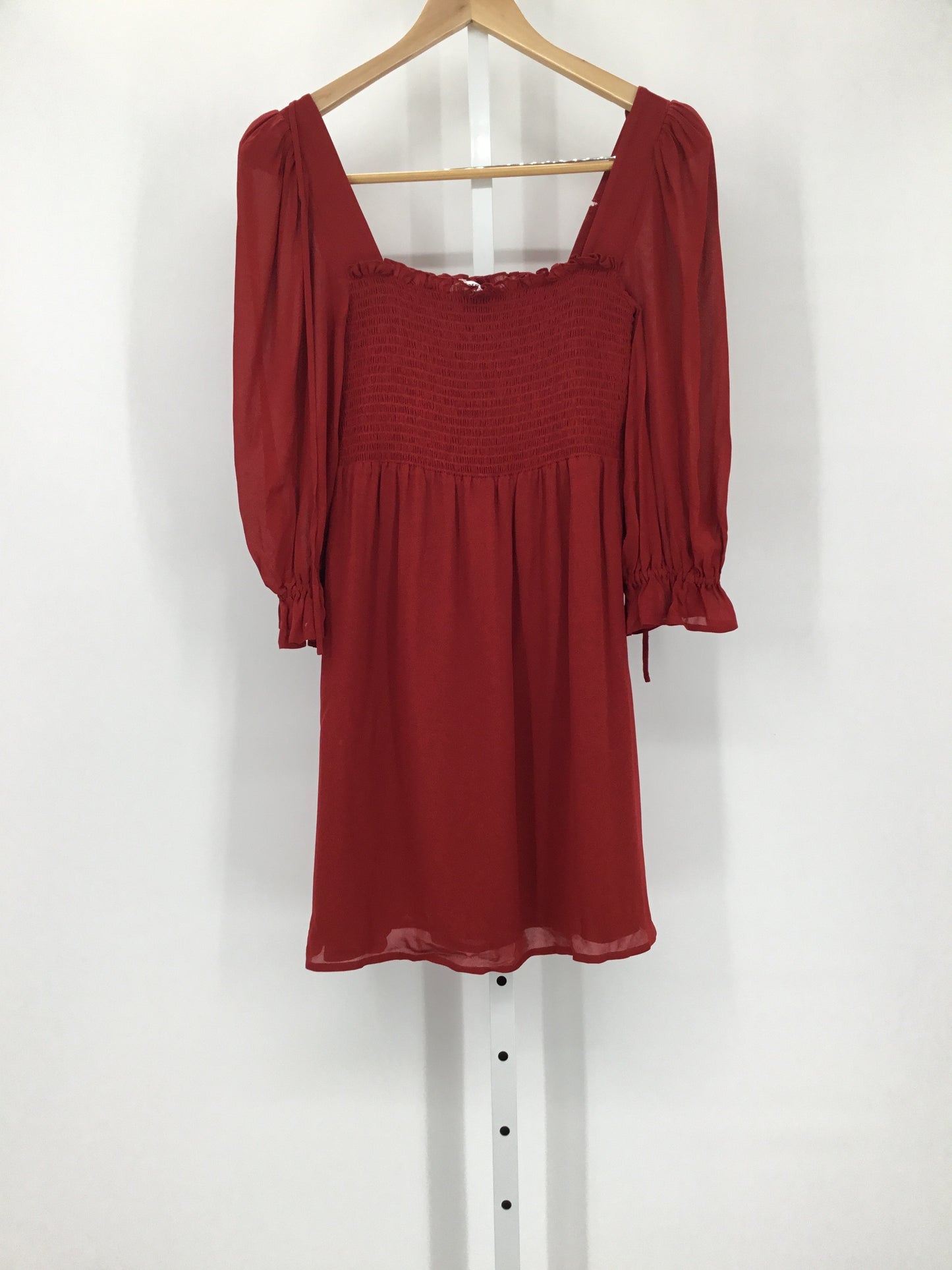 Reformation Red Cocktail Dress