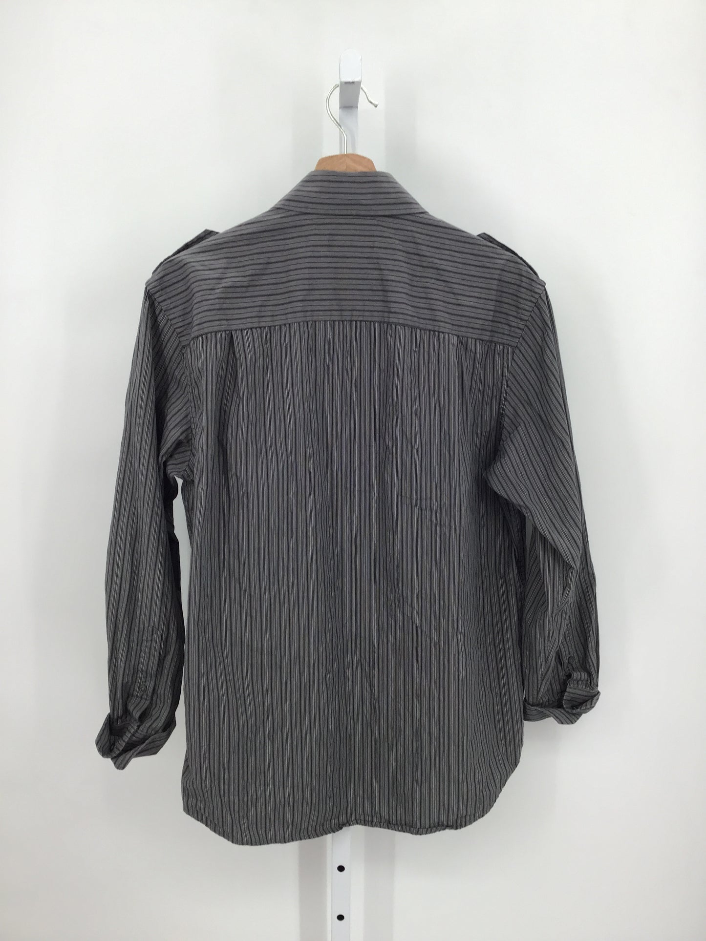 Alfani Gray Button-Down